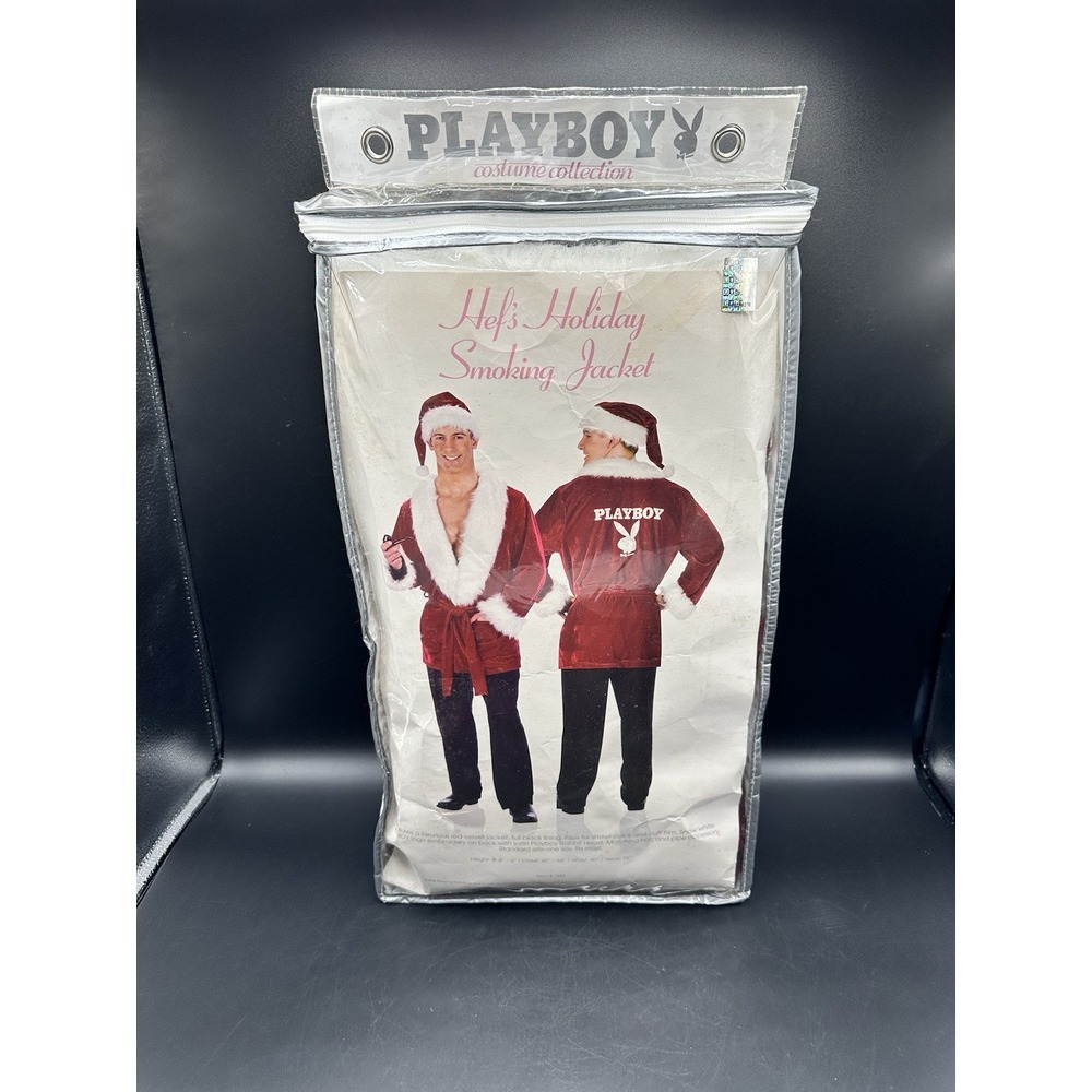 Playboy Hef's Holiday Smoking Jacket ~ Costume, Vintage 2008